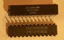 MX7824KN Analog to Digital Converters - ADC CMOS, High-Speed, 8-Bit ADC tube 15