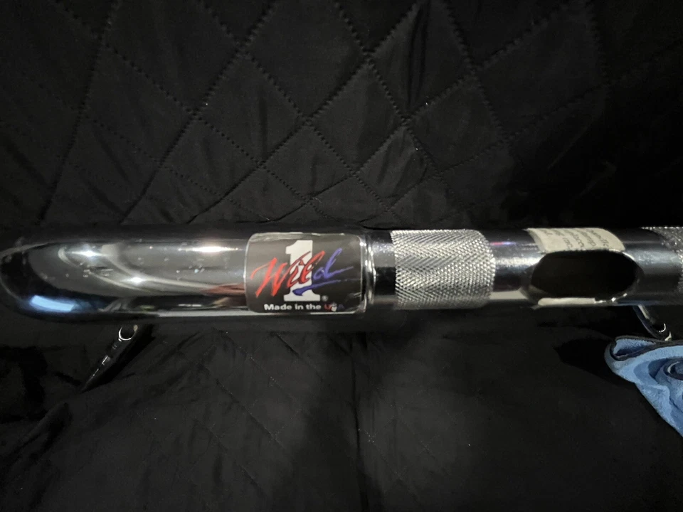 Manillar Wild1 Outlaw'z Chubby 1 1/14" Bagger Ape para Harley Touring 1996-2024 Foto 3 de 3