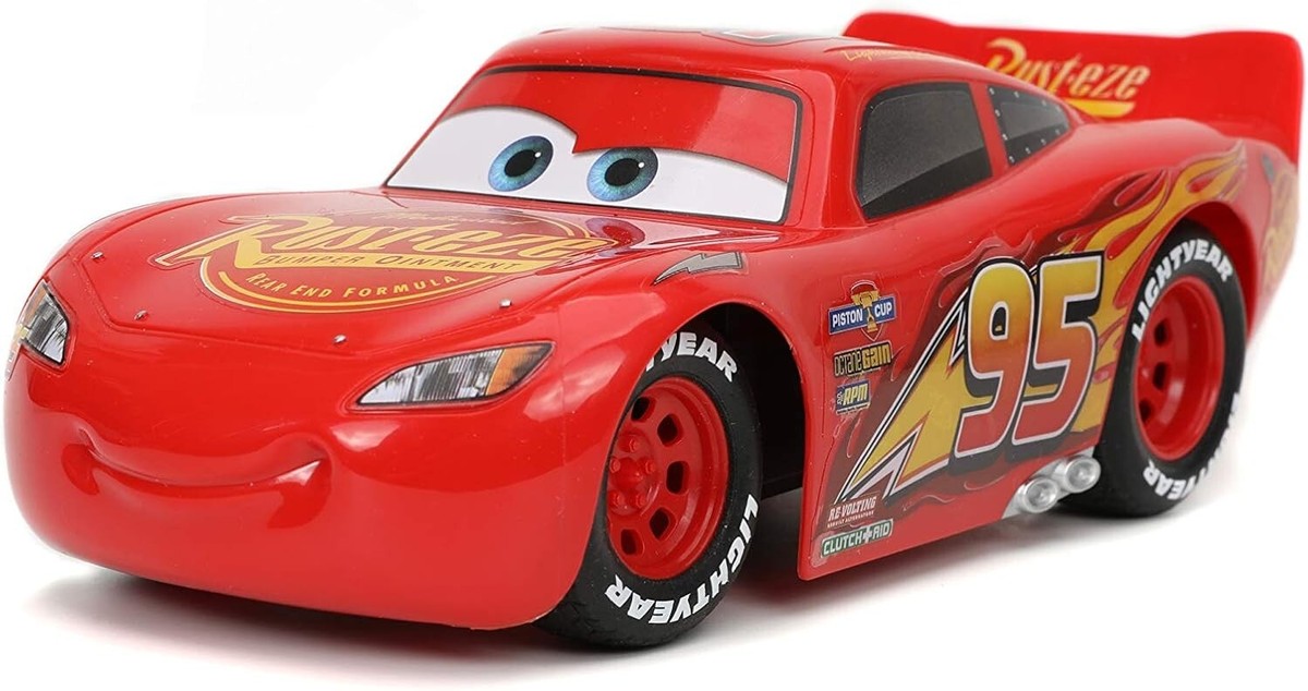 ホビーラジコン Kyosho TF-5S Lightning McQueen 1/10 Disney Cars - Lightning McQueen Remote Control RC Car w Turbo