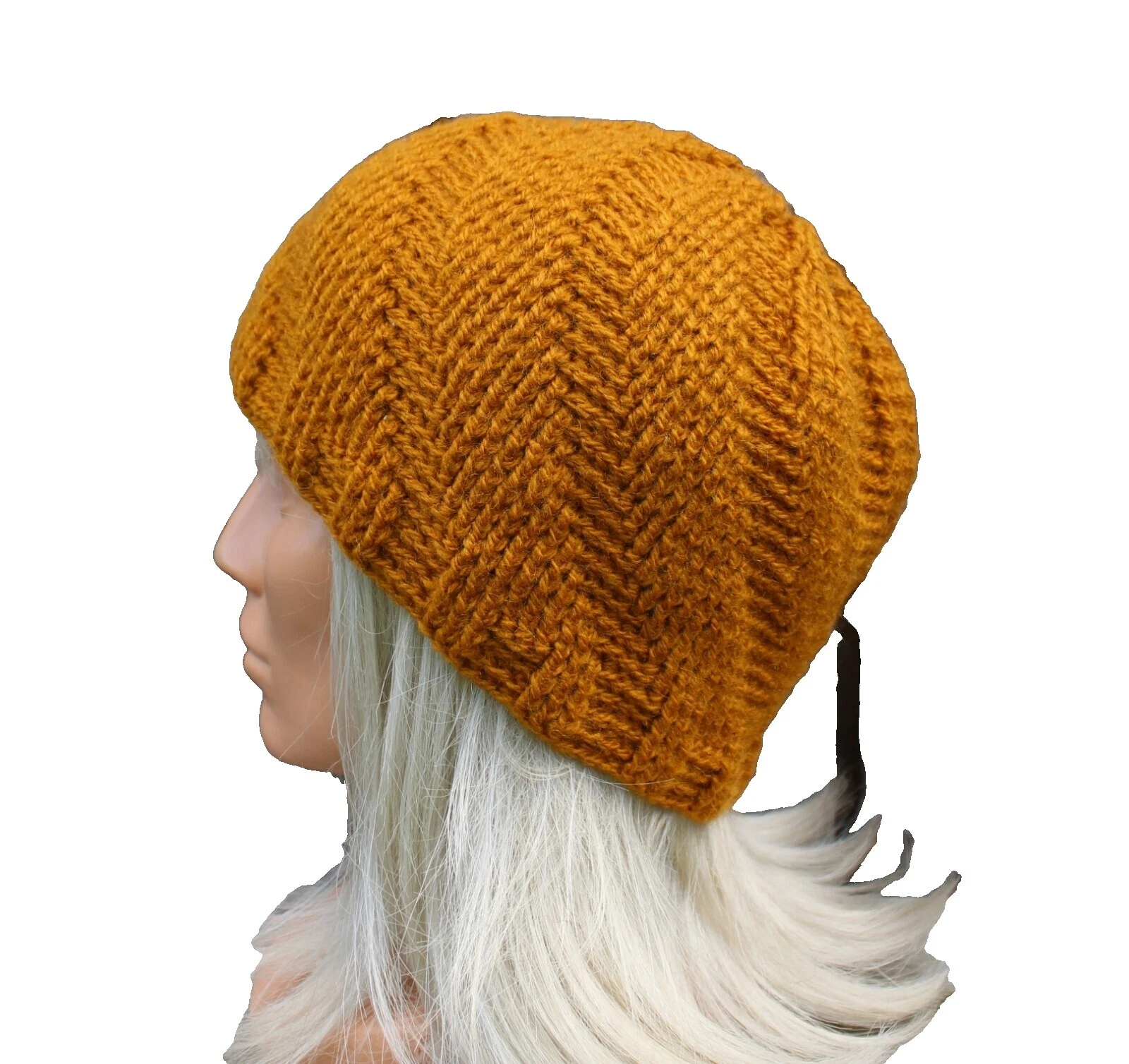 Chapéus angorá femininos feitos à mão