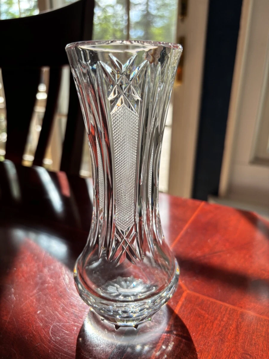 Diamond Cut Crystal Vase In Waterford Glassware for sale | eBay