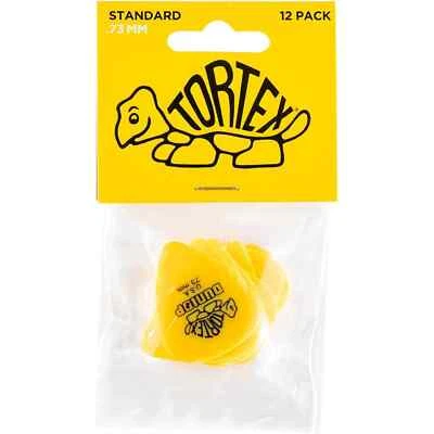 Jim Dunlop Tortex Standard .73mm Guitar Picks - 12 Pack