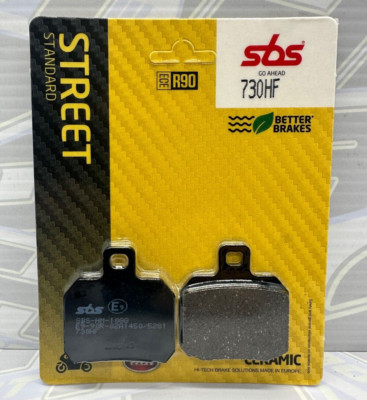SBS HF Rear Brake Pads for Ducati Panigale 1198 1198S 2009-2013 - NEW