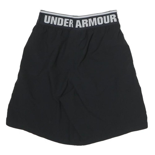 UNDER ARMOUR Mens Black Casual Shorts S W25 Sports Logo Elastic Waist - Picture 3 of 6