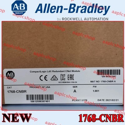 Sealed PLC-AB 1768-CNBR AB Compact Logix L4X CONTROLNET Module 1768-CNB