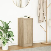 Kompaktes Sideboard Sonoma-Eiche 29,5X34X76 Cm Holzwerkstoff