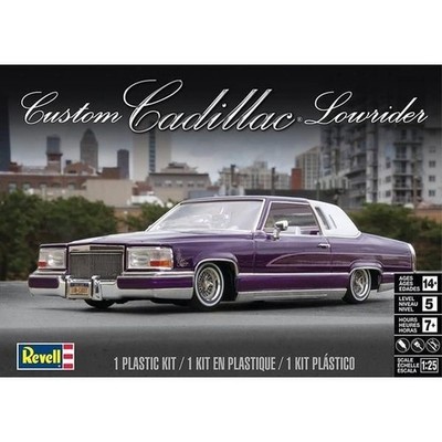 Revell Custom Cadillac Lowrider Model Car Kit 1/25 1:25 Scale