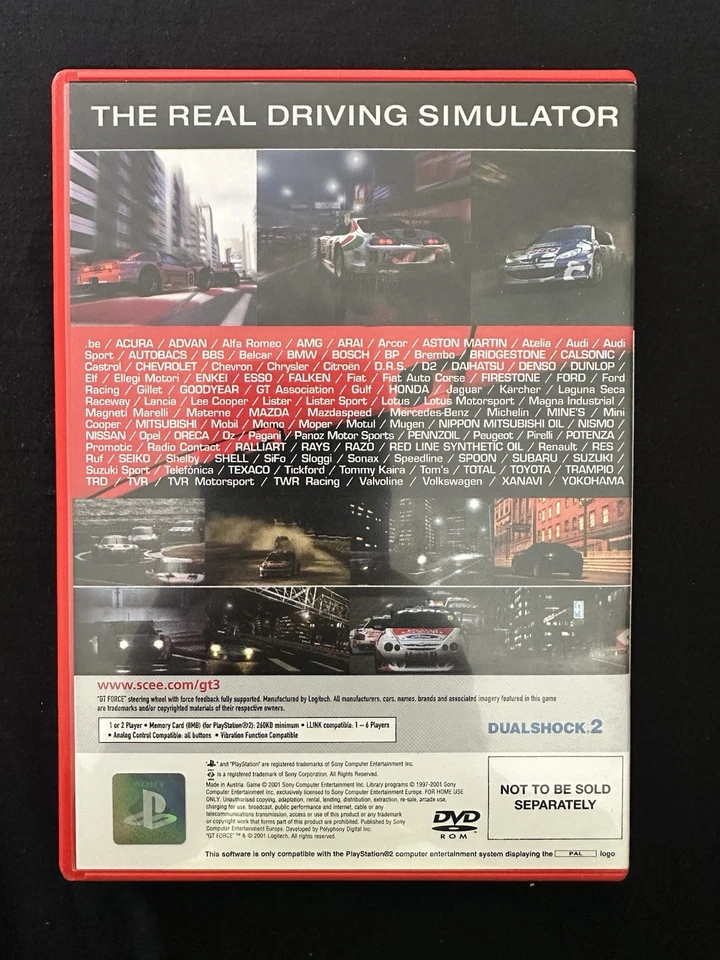 Gran Turismo 3 A-spec - PlayStation 2 PS2 - Complete Mint Disc Free Postage - Image 3 of 3