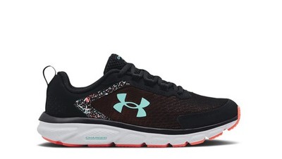 Under Armour Women's UA Charged Assert 9 Paint Splatter Running Shoes