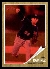 Neil Ramirez 2011 Topps Heritage Minor League Red Tint #/620 #181 Express ESE