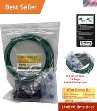 Versatile Waterproof Wire Splice Kit for Pet Fence  Robotic Lawn Mower Repairs