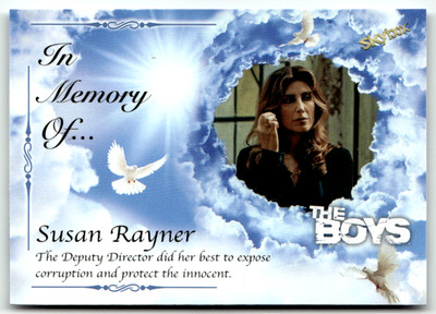 2025 Skybox The Boys: Season 1 & 2 No. IMO-4 Susan Rayner In Memory Of