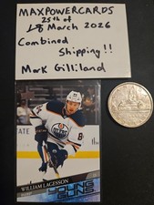 2020-21 UPPER DECK WILLIAM LAGESSON YOUNG GUNS #479