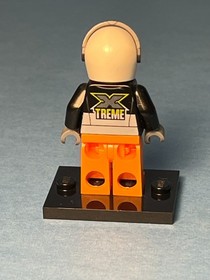 LEGO City Race Minifig cty0698 - Xtreme Stunt Truck Driver - No Scratches/Cracks