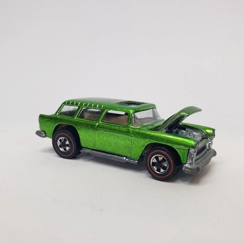 New ListingAntique 1969 Mattel Hot Wheels Redlines Lime Classic Nomad Red Line