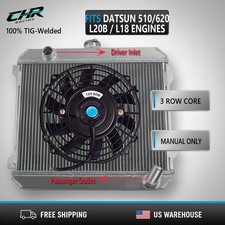 Aluminum Radiatorfan For 1974-1979 Nissan Datsun 510610620 L4 2.0l Manual Mt Aluminum Radiatorfan For 1974-1979 Nissan Datsun 510610620 L4 2.0l Manual Mt