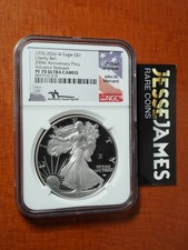 2026 W PROOF SILVER EAGLE NGC PF70 MERCANTI ADVANCE RELEASES LIBERTY BELL PRIVY