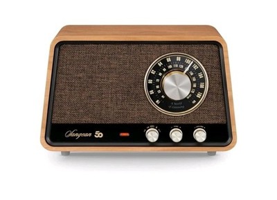 Sangean WR-55 50th Anniversary Retro Bluetooth Tabletop Wood Radio