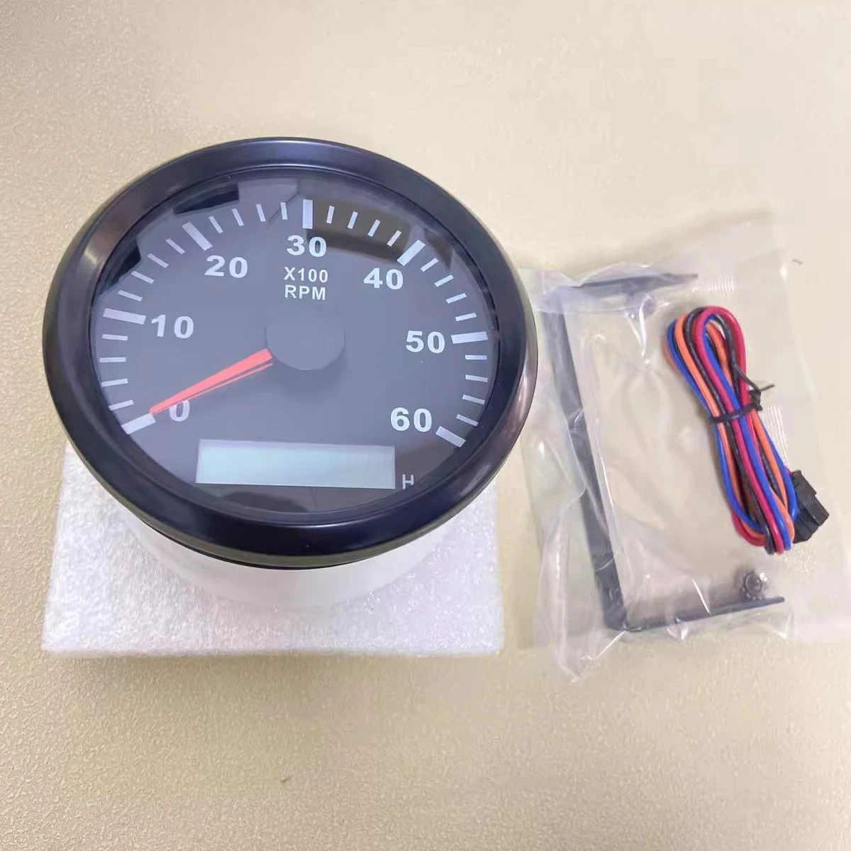 Tacómetro fueraborda 6000 8000 RPM apto para Yamaha Baisei Suzuki 2/4 tiempos