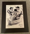 2009 Yankees World Series Lithographie Portrait Gemälde Teixeira Jeter ARod 11x14