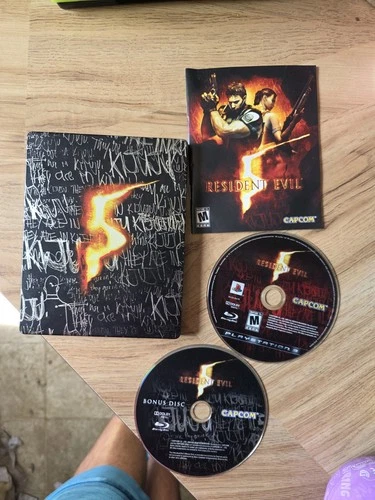 Resident Evil 5 Steelbook PlayStation 3. PS3. Horror. Free Shipping