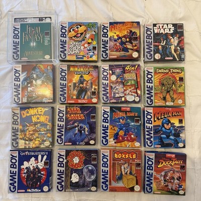 Nintendo Gameboy DMG Selten OVP Spielepaket Sealed Graded VGA Komplett