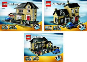 LEGO Creator 4954 Model Town House 3in1