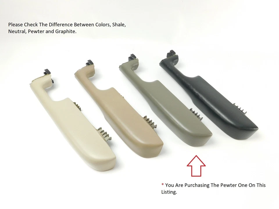 Подлокотник с дверной ручкой передний правый светло-серый от оригинального производителя для Cadillac GMC Chevrolet 99 - 02✅ - Изображение 2 из 4