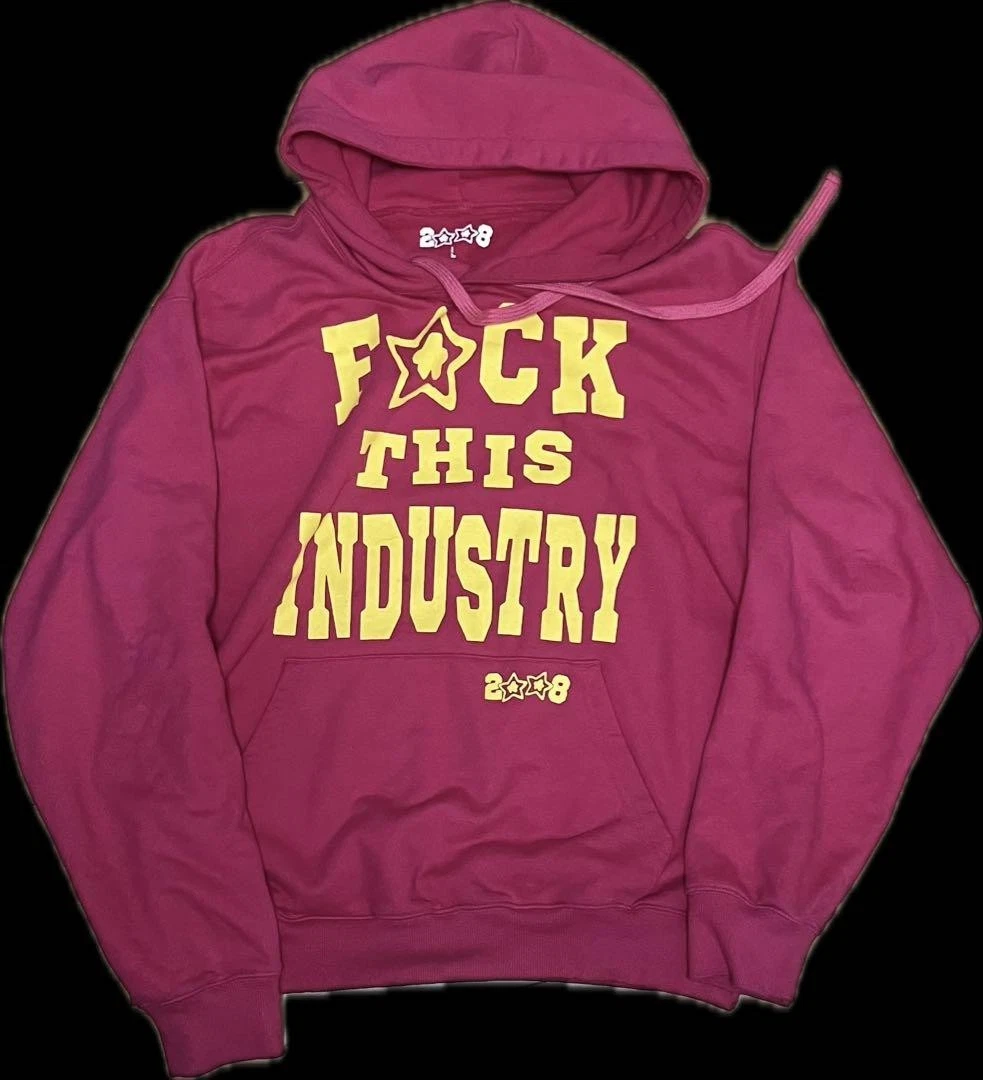 Sweat à capuche Supreme Men L Fuckthisindustry Starteam emblématique streetwear rare limité