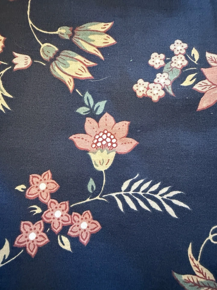 Nuevos muebles para el hogar vintage azules florales Ozark de fábrica-colcha por yarda Foto 3 de 3