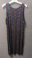 Asos Curve Rainbow Star Tank Dress UK 22 LN150 KK 28