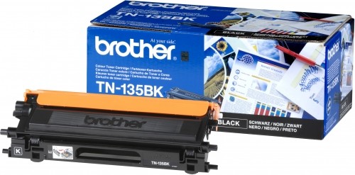 Original Toner Brother TN-135 Bk Schwarz FüR Dcp 9040 Cn 9042 Cdn 9045 Cdn-image