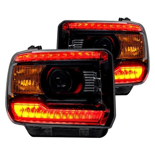 For GMC Sierra 2014-2015 ORACLE ColorSHIFT® DRL Replacement ColorSHIFT® - BC2 - Imagem 3 de 4