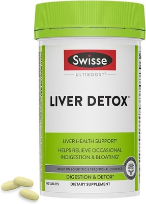 Swisse Milk Thistle Liver Cleanse Detox & Repair | Liver Detox & Liver Support