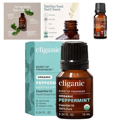 100% Pure Natural Peppermint Essential Oil - Perfect for Relaxation & Clarity