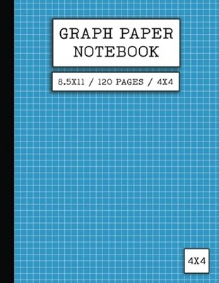 Graph Paper Notebook 8.5 x 11 / 120..., Cristian, Linds