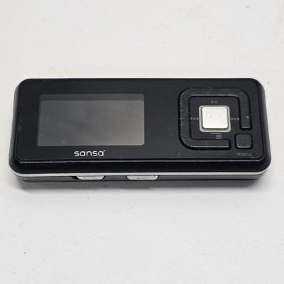 SanDisk Sansa Black C250 V2 (2GB) MP3 Player UNTESTED AS IS NO CHARGR
