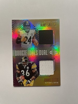 Benny Snell Jr. & Jerome Bettis - 2019 Illusions - ROOKIE Idols Dual Jersey