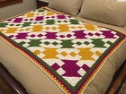 Handmade Afghan Blanket / Throw - From Designer Collection