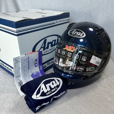 Arai XD LTD 61-62cm XL Size Totan Original Color Glass Blue Helmet New Unused
