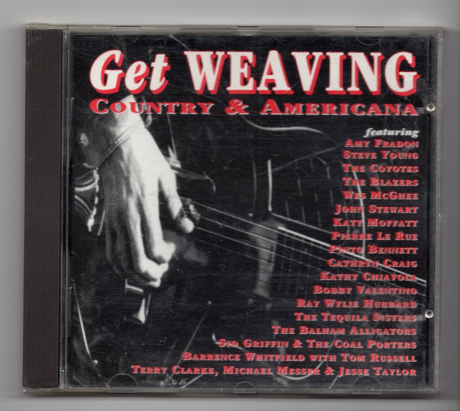 (JE411) Get Weaving, Country & Americana, 18 tracks various artists - 1996 CD