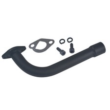 Exhaust pipe For Predator 196cc 212cc Honda GX160 GX200 Coleman CT200U Mini Bike