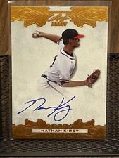 NATHAN KIRBY 2015 LEAF ULTIMATE DRAFT AUTOGRAPH AUTO ROOKIE MILWAUKEE BREWERS RC