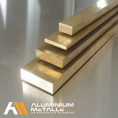 Aluminium Flachprofil 15x10mm – Länge 900mm – EN AW-6026LF, Bleifrei, Zum Drehen, Fräsen, Bohren & Sägen