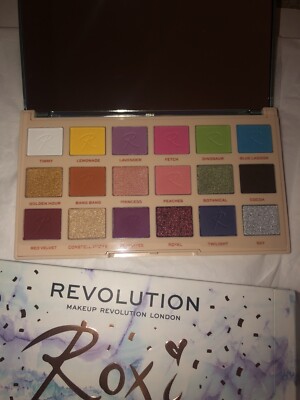 Makeup Revolution Roxi Roxxsaurus Colour Burst 18 Pan Pigments Palette NIB