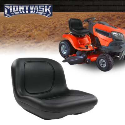 Black Rubber Seat 532439822 Fit For Husqvarna Lawn Mower and Tractors