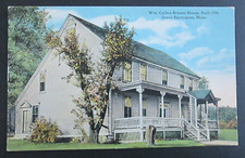 William Cullen Bryant House Great Barrington MA Unposted DB Postcard