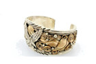 Vintage Allen Chee Eagle Cuff Bracelet — photo 4