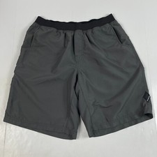 Prana Swim Shorts Mens Large Gray Trunks Board Beach Surfing Stretch Outdoors