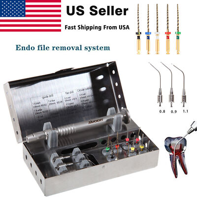 Kit D'extracteur De Limes Endodontiques - Pour Traitement De Canal Dentaire - Outils Dentiste - Neuf